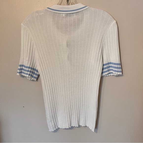 ANTHROPOLOGIE GREYLIN Bruna Knit Polo NWOT - Picture 3 of 4